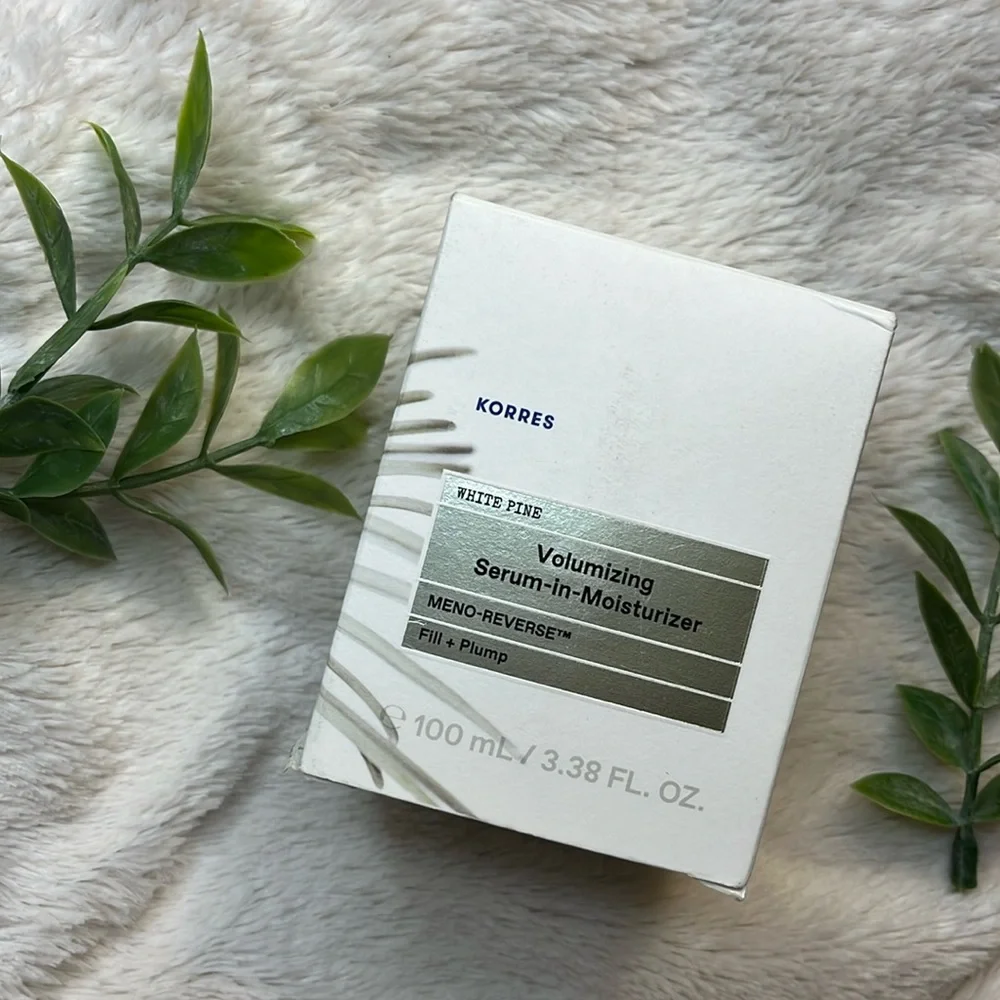 NEW Korres Volumizing Serum in Moisturizer 3.38 Oz